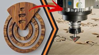 Calendário Perpétuo Feito na Router CNC - Pt.2