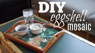 DIY Eggshell Mosaic