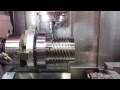 4-axis Spiral Machining on Mort Seiki NTX2000 5-axis lathe/mill.