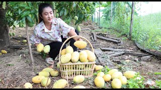 Yummy ripe mango recipe - Delicious country food cooking - Countryside life TV