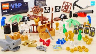 これ全部もらえるぞ！！  レゴ VIPパーツ 海賊と宝物 40515 ／ LEGO Pirates and Treasure VIP