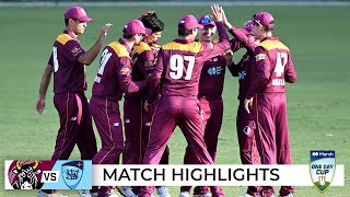 Queensland win nail-biter after bizarre crescendo | Marsh One-Day Cup 2022-23