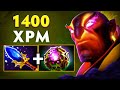 1,407XPM Ember Spirit 41Kills Farm Hero in 30Minutes🔥Octarine Core + Aghanim Scepter🔥