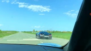 Rimac Nevera Vs Porsche Taycan Drag Race 1/4 mile