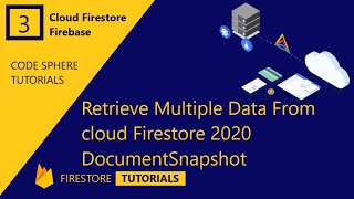 Retrieve Multiple Data from cloud firestore 2020 || firebase firestore tutorial