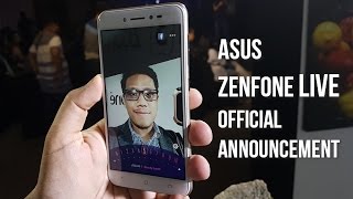 Asus ZenFone Live Official Announcement in the Philippines