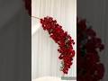 wedding decoration ideas DIY backdrop flowers floral #shorts #youtube #trending  #youtubeshorts