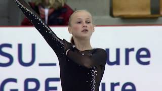 Lizaveta MALINOUSKAYA BLR  | Ladies Free Skating RIGA 2017