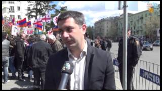 აქცია თურქეთის საელჩოსთან 24.04.2013