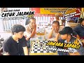 MAKIN PANAS !! Jawara lapak penasaran ikut challenge catur !! Catur Jalanan.