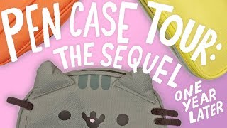 Pen Case Tour The Sequel - One Year Later - Lihit Lab Teffa Lihit Lab Smart Fit Pusheen Pencil Case