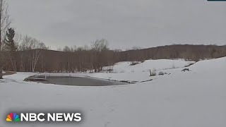 Video shows Vermont state troopers rescue a child from frozen pond