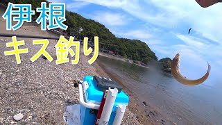 キス天丼が食べたいです！京都伊根町でキス釣り