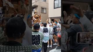 堤西　令和６年玉姫稲荷神社例大祭 　最後の締めまでのロングバージョンは同チャンネルにて　#玉姫稲荷神社 #堤西 #神輿 #japaneseculture #日本堤