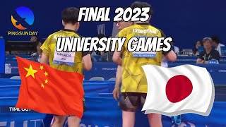 Final | Men's Double | China vs Japan