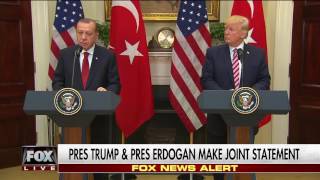 President Trump, Turkish President Erdogan make joint statement