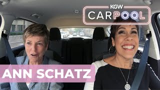 KGW Carpool: Ann Schatz, Portland's first female sportscaster