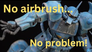 HGUC Gouf Revive 1/144 Painting and weathering No airbrush