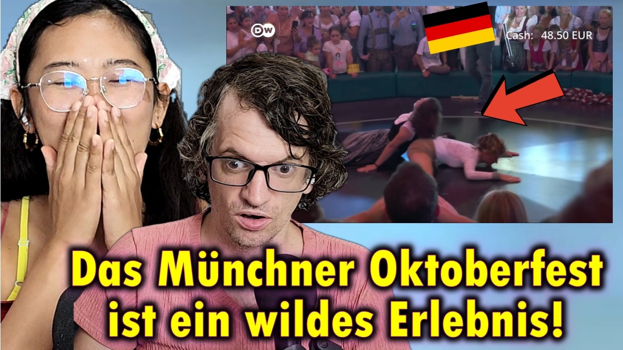 Our Reaction To Munich S Oktoberfest How Far 100 Gets You Youtube