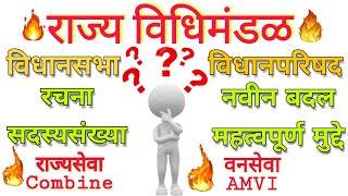 राज्य विधिमंडळ | विधानसभा | विधानपरिषद | POLITY | MPSC | AMVI