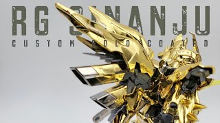 [BUILDING] RG SINANJU MSN-06S - Custom Gold Coated