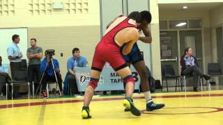 2014 ONT Championship FS57kg Lenford Morris (Brock) vs Tim Clement (Kingston)