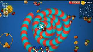 🐍WORMATE ZONE.IO❤ | Rắn Săn Mổi#054 BIGGEST SNAKE | Epic Worms ZoneBest Gameplay | Worms 02