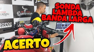 ACERTO COM SONDA LAMBDA BANDA LARGA