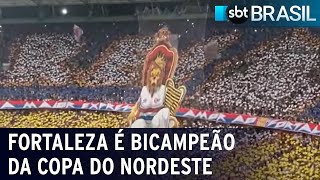 Fortaleza vence e se torna bicampeão da Copa do Nordeste | SBT Brasil (04/04/22)