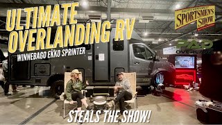 ULTIMATE OVERLANDING RV WINNEBAGO EKKO SPRINTER STEALS THE SHOW! PNW SPORTSMENS SHOW #Oregon