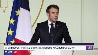 France: Xavier Driencourt pointe du doigt le tropisme algérien de Macron
