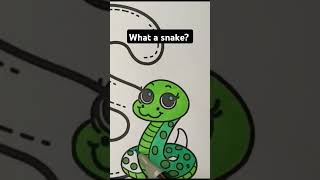 What a snake? #art #colorfulmixing #colors #satisfyingcolormixing #funmixing #drawing #shorts