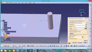 Catia V5-rectangular pattern
