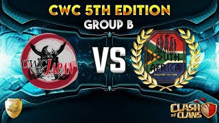 【クラクラ生放送】CWC5予選3回戦！CWC JAPAN vs 南アフリカ代表！