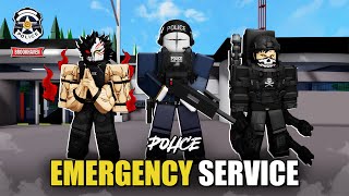 NEW UPDATE!! Outfit POLICE (EMERGENCY SERVICE) Di Brookhaven ID/CODES - Roblox