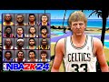 BEST Larry Bird Face Creation in NBA 2k24!