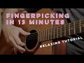 Meditative Fingerpicking Tutorial for Guitar (2-Finger Travis Pick)