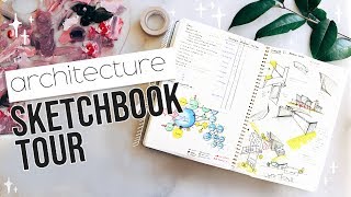 My Architecture Sketchbook Tour + Building Design