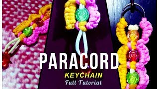 DIY Paracord KeyChain  Full Tutorial | Macrame Keychain Tutotial | Paracord Art School