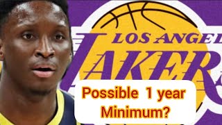 The Los Angeles LAKERS can possibly pick up VICTOR OLADIPO for a 1 Year Minimum? NBA FREE Agency
