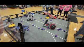 Iowa state robotics tournament Q24 (VRC Vex Robotics Tipping Point) (3018A, 3018E vs. 5813A, 85D)