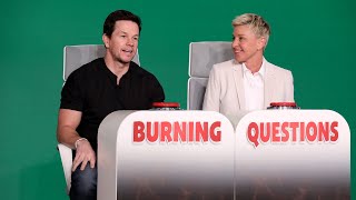 Mark Wahlberg Answers Ellen’s ‘Burning Questions’