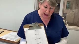NIH STROKE SCALE: 10 DYSARTHRIA