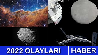 2022 Yılının Önemli Uzay Olayları