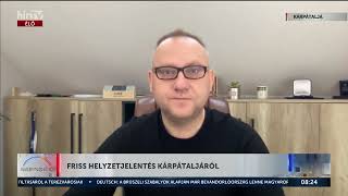 Friss helyzetjelentés Kárpátaljáról  (2024-09-16) - HÍR TV