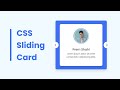 Responsive Card Slider in HTML & CSS