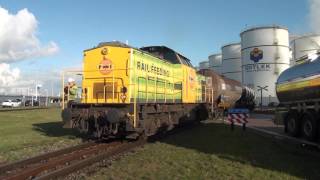 Rail Feeding bij Botlek Tank Terminal