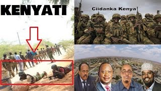 DAAWO Cadeymo Ciidanka Kenya Oo Maanta Ka Qeyb Qaatay Dagaalkii Beledxaawo