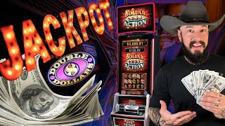 Classic Slot Build up turned into a JACKPOT!!! 🤑 Double Dollars and Dollar Action Slot Play 🎰