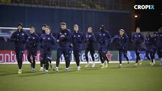 Nogomet: Trening GNK Dinamo uoci utakmice s Manchesterom